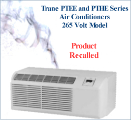 Smoking air conditioner recalled